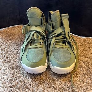 Forest green Nike airs